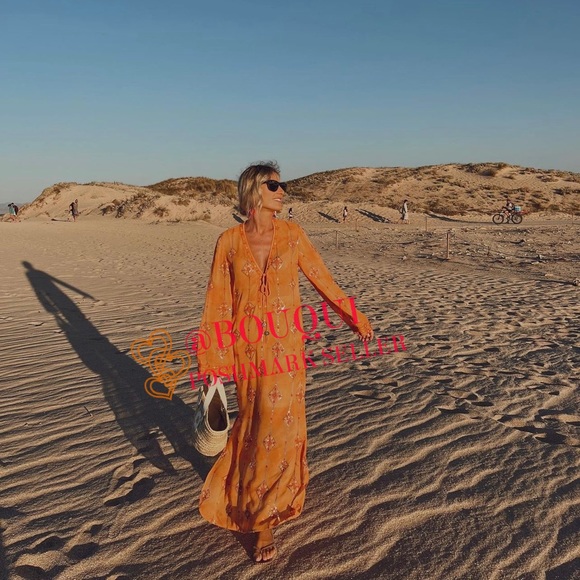 BLOGGERS FAV ZARA LIMITED EDITION ORANGE TUNIC DRESS - Picture 7 of 16